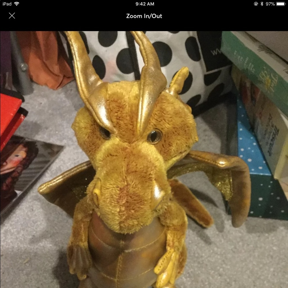 Douglas. Topaz gold dragon